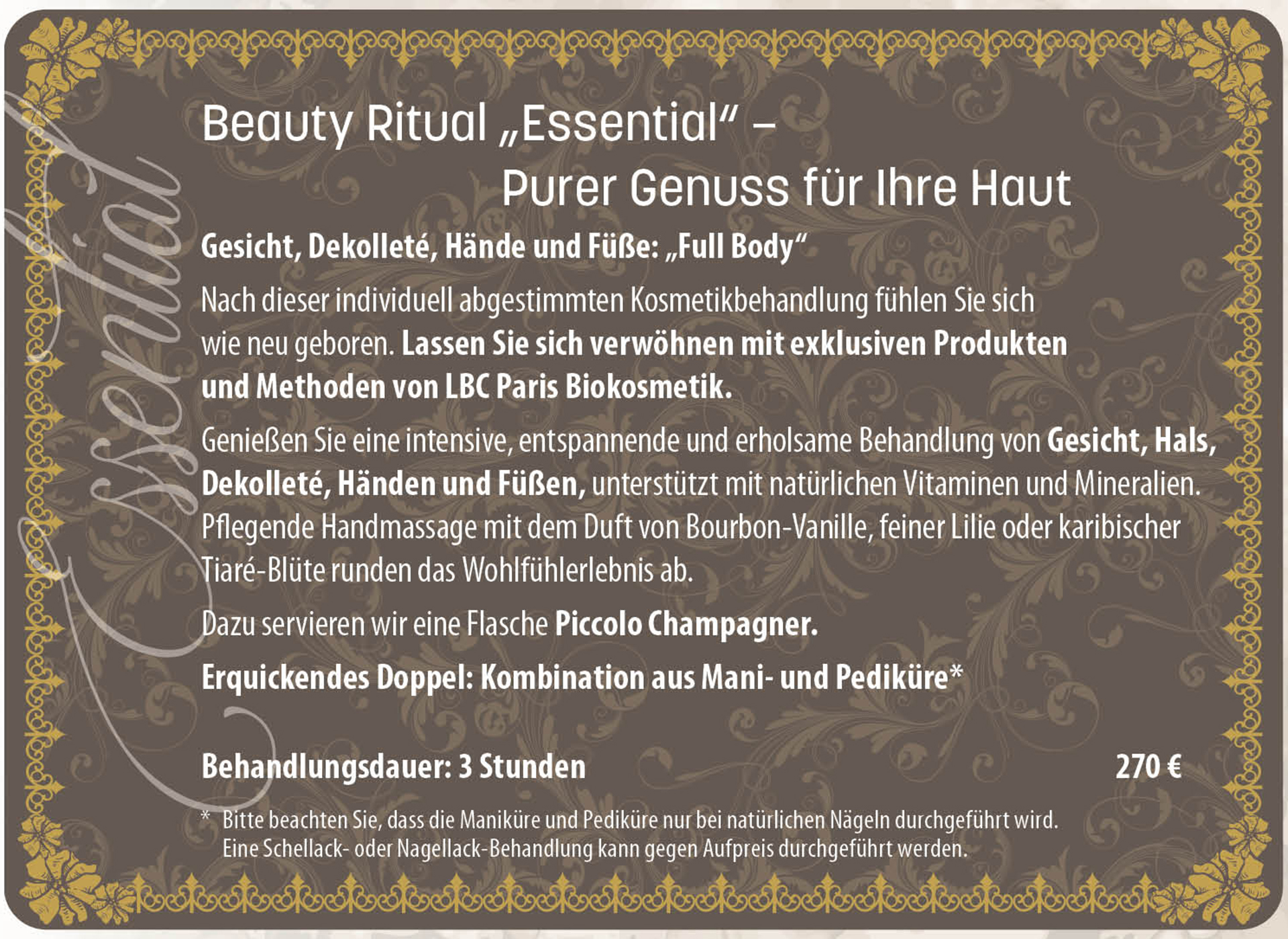 Kosmetik-Pflegeprodukte